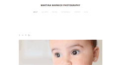 Desktop Screenshot of martinawarwickphotography.com